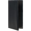 portaconto 23,7x12,5cm nero in pvc basic con 4+2 buste fisse