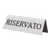 set 5 'riservato' per i tavoli securit