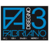 album 3 nero (24x33cm) fg 10 125gr fabriano