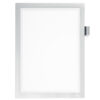 cornice adesiva duraframe note a4 21x29,7cm argento durable