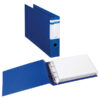 raccoglitore stelvio f a4 40 4d blu 30x22cm album sei rota