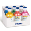 box 6 tempera colori perlati 300ml colori assortiti primo