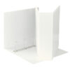 raccoglitore display maxi 22x30cm 4q h65mm bianco personalizzabile esselte