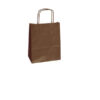 25 shoppers carta kraft 18x8x24cm twisted marrone