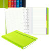 notebook f.to a5 a righe 56 pag. nero similpelle filofax