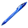 scatola 12 penna sfera scatto gelocity quick dry blu bic