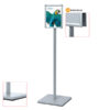 display catching pole standard a4 bifacciale