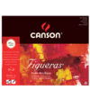 blocco collato lato corto figueras 33x41 cm - 6f 10 fg. 290 gr. canson