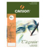 blocco collato lato corto 'c' a' grain a3 30 fg. 180 gr. canson