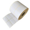 5.000 etichette trasf. termico f.to 40x21mm - 2 piste - printex