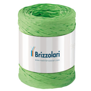 rafia sintetica 6802 5mmx200mt colore verde chiaro 10 brizzolari