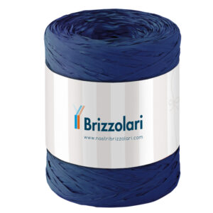 rafia sintetica 6802 5mmx200mt colore blu scuro 37 brizzolari