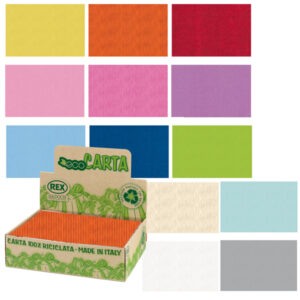 scatola 100fg carta regalo kraft light 70x100cm rex sadoch