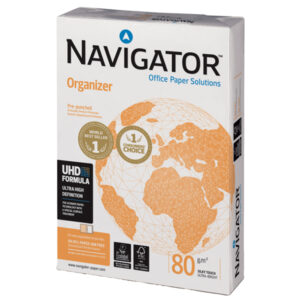 carta navigator organizer 4 fori a4 80gr 500fg 210x297mm