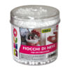 barattolo 350ml palline neve in polistirolo 10958 deco