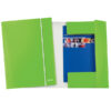 cartellina c/elastico wow verde lime 25x35cm