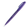 sign pen brush viola pentel