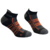 pack 2 paia di calze fantasmino cervinia taglie 40-43 blu arancio