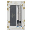 gift set duo im stainless steel sfera+ stilografica parker