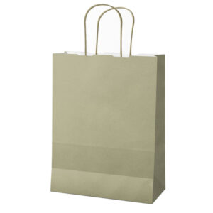 25 shoppers twisted carta kraft 22x10x29cm salvia mainetti bags