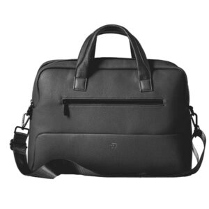 borsa c/manici gate trended ecopelle dim. 41x30x15cm nero intempo