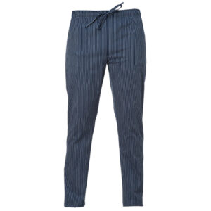 pantalone da cuoco enrico tg. s gessato blu