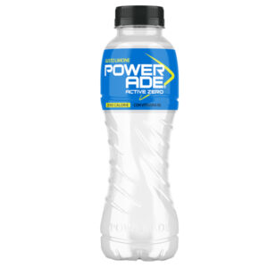 powerade bottiglia 500ml gusto active zero lemon