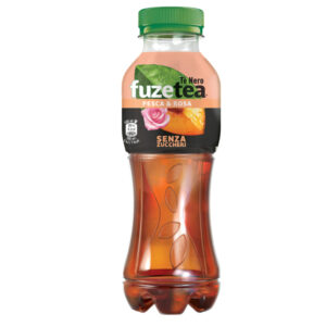 fuze tea bottiglia 400ml gusto pesca zero