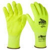 guanti di protezione icon taglia 08 giallo fluo c/polsino giallo u-power