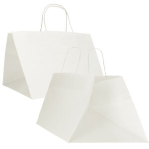 blister 15 shopper surf maxi 34x34x25cm carta kraft bianco