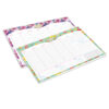 desk planner da scrivania 42x29,5cm nature flowers pigna