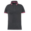 polo donna waylady grigio-fucsia taglia s u-power