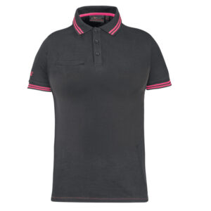 polo donna waylady grigio-fucsia taglia s u-power