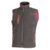 gilet donna universe lady grigio-fucsia taglia s u-power