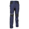 pantaloni skiahos taglia 52 blu navy/nero cofra