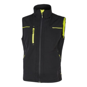 gilet donna saturn lady nero-giallo taglia s u-power