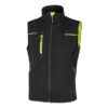 gilet donna saturn lady nero-giallo taglia m u-power