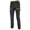 pantalone horizon tg. m nero-giallo u-power