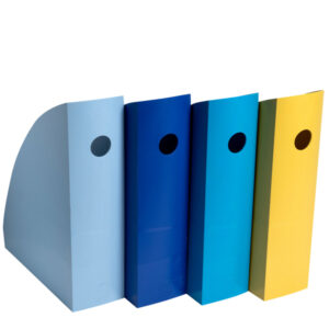 set 4 portariviste mag-cube colori assortiti bee blue exacompta