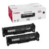 scatola 2 toner nero lbp7200 mf8330 mf8350