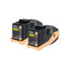 toner cartridge acubrite giallo (s050602), in confezione doppia