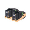 toner cartridge acubrite nero (s050605), in confezione doppia