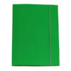 cartella con elastico 25x34cm verde queen starline