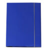 cartella con elastico 25x34cm blu queen starline