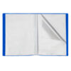 portalistini 22x30cm - 20 buste lisce blu eco starline