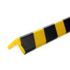 profilo paracolpi angolare c35 giallo/nero durable