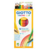 astuccio 12 matite colorate colors 3.0 giotto