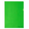 25 cartelline a l 22x30 pe bio-based verde liscio superior favorit