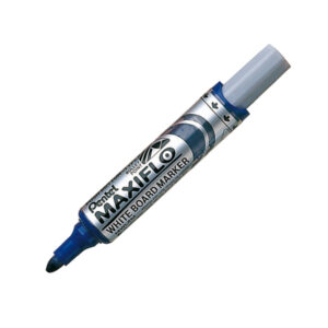 marcatore per lavagne punta conica 6mm blu maxiflo pentel