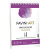 album spiralato watercolor favini art 20fg 300gr 23x29,7cm